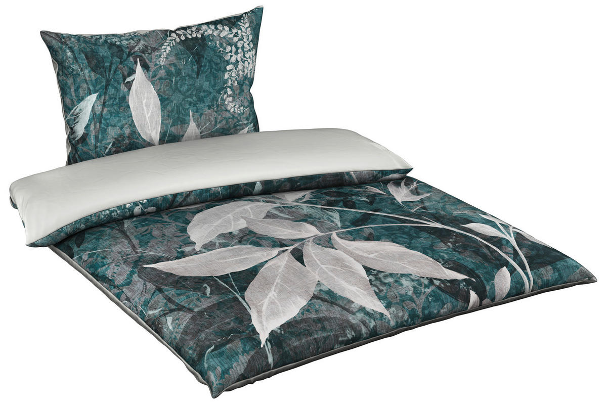 ÁGYNEMŰHUZAT-GARNITÚRA 140/200 cm  - olajkék, Konventionell, textil (140/200cm) - Esposa