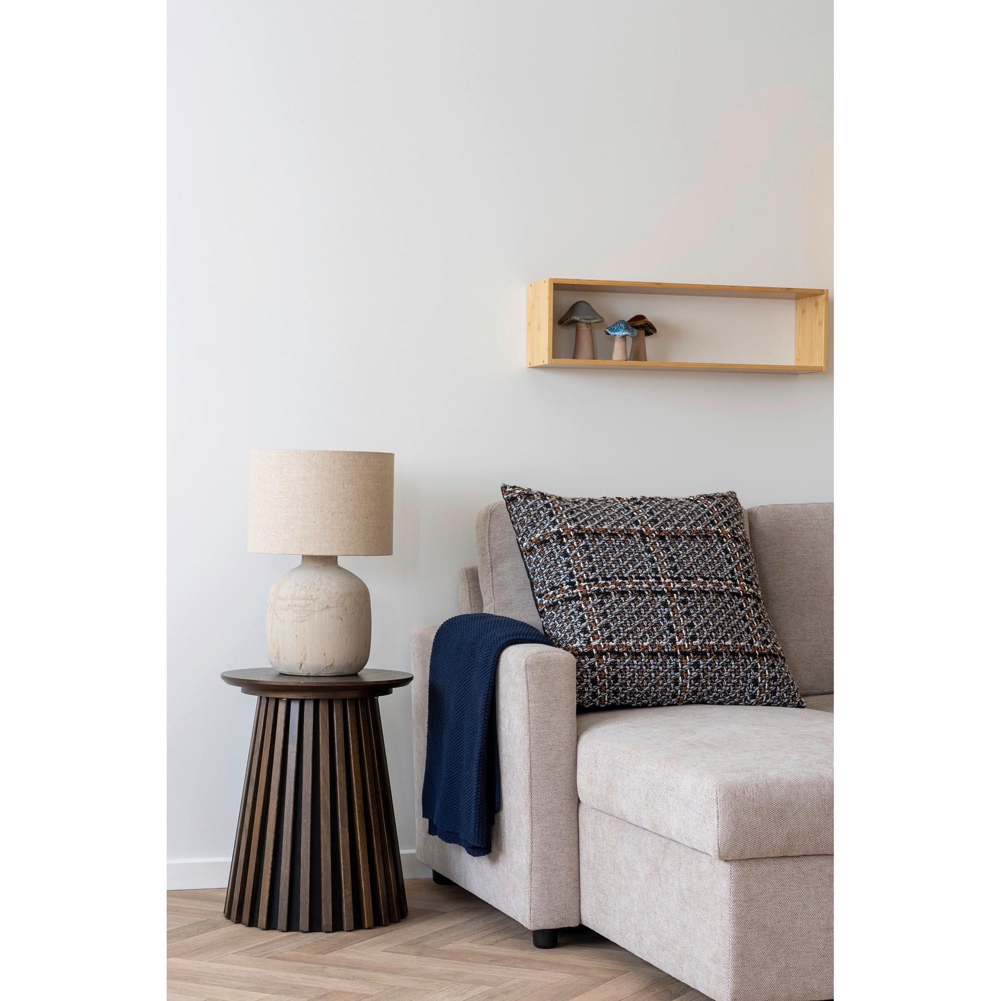 DEKOPILZ  - Hellbraun/Hellgrün, Design, Keramik