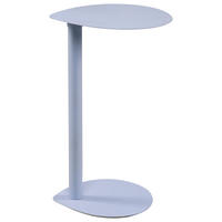 BEISTELLTISCH in Metall 34/32/53 cm  - Hellblau, Design, Metall (34/32/53cm) - Xora