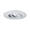 DECKENLEUCHTE  - Chromfarben, Basics, Kunststoff (8,2cm) - Paulmann
