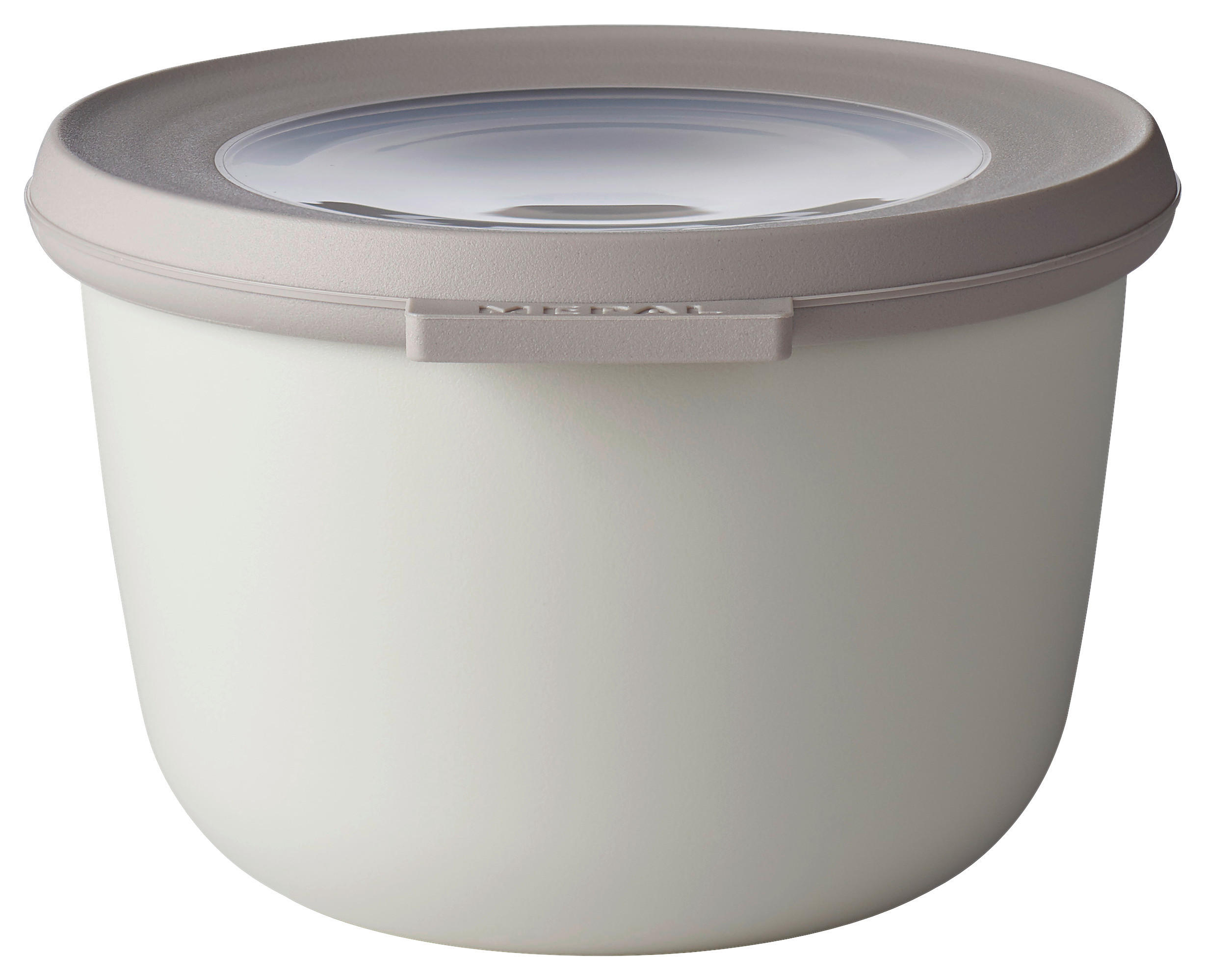 VORRATSDOSE  - Weiss/Hellgrau, Basics, Kunststoff (0,5l) - Mepal