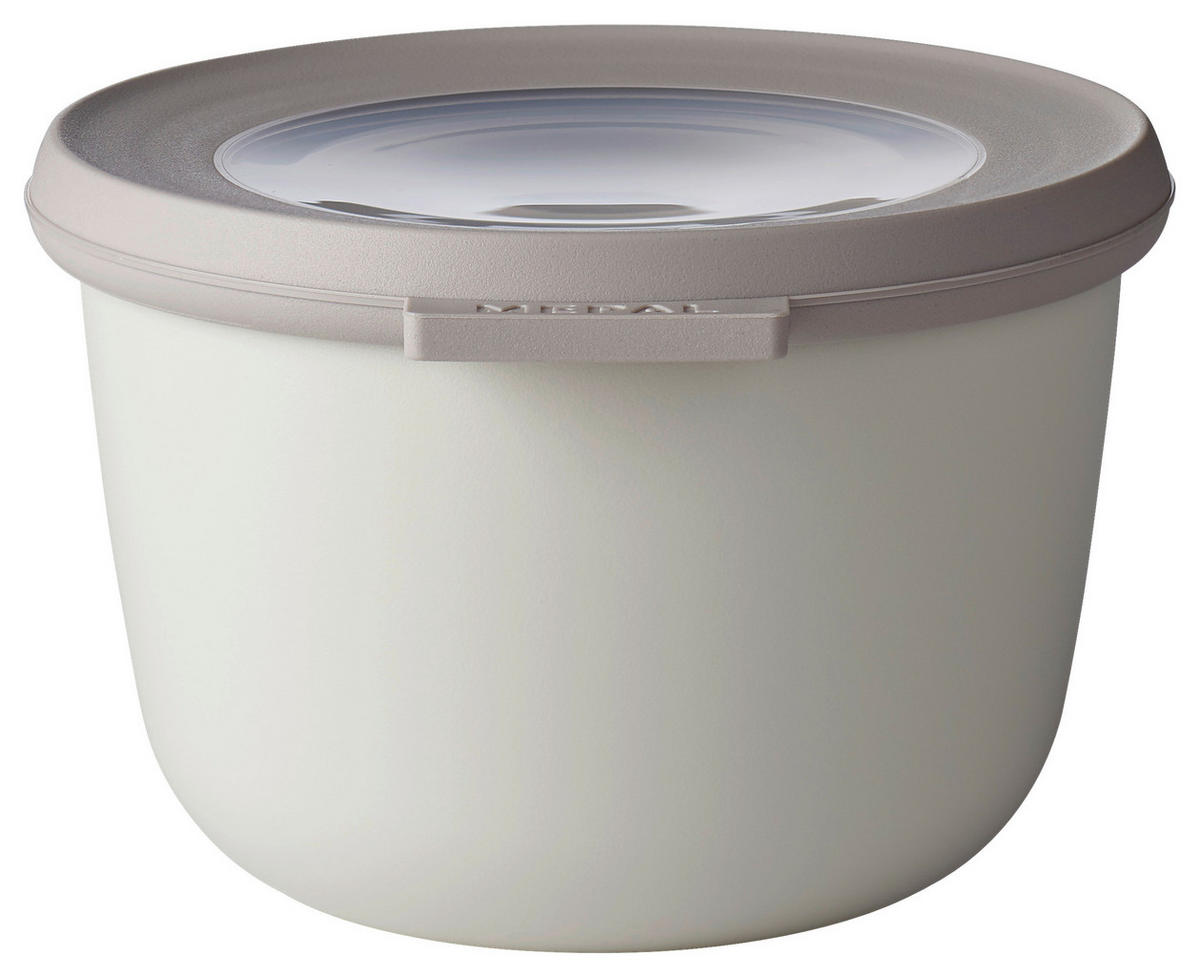 VORRATSDOSE  - Weiss/Hellgrau, Basics, Kunststoff (0,5l) - Mepal