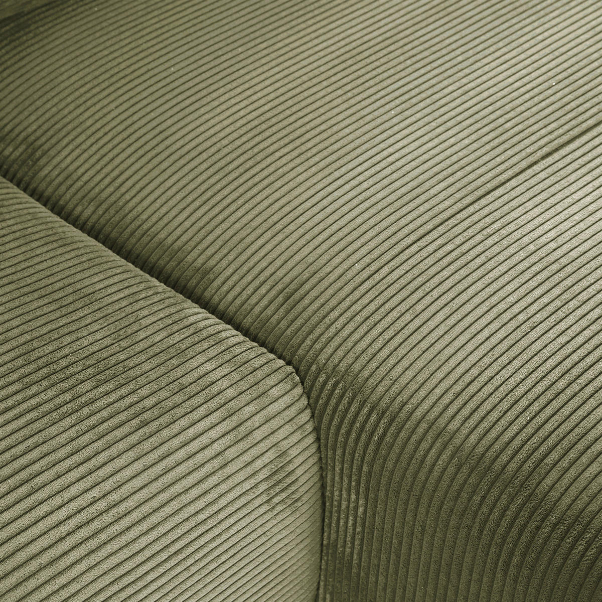 SAROKKANAPÉ textil sötétzöld  - fekete/sötétzöld, Konventionell, műanyag/textil (266/180cm) - MID.YOU