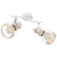 STRAHLER - Naturfarben/Weiß, Basics, Metall (29,6/23/19cm) - Globo