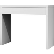 KONZOLA, 104,6/83/40 cm bela - bela, Konvencionalno, leseni material (104,6/83/40cm) - TI`ME