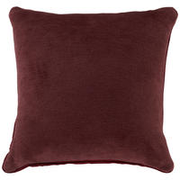 ZIERKISSEN  45/45 cm   - Rot, KONVENTIONELL, Textil (45/45cm) - Novel