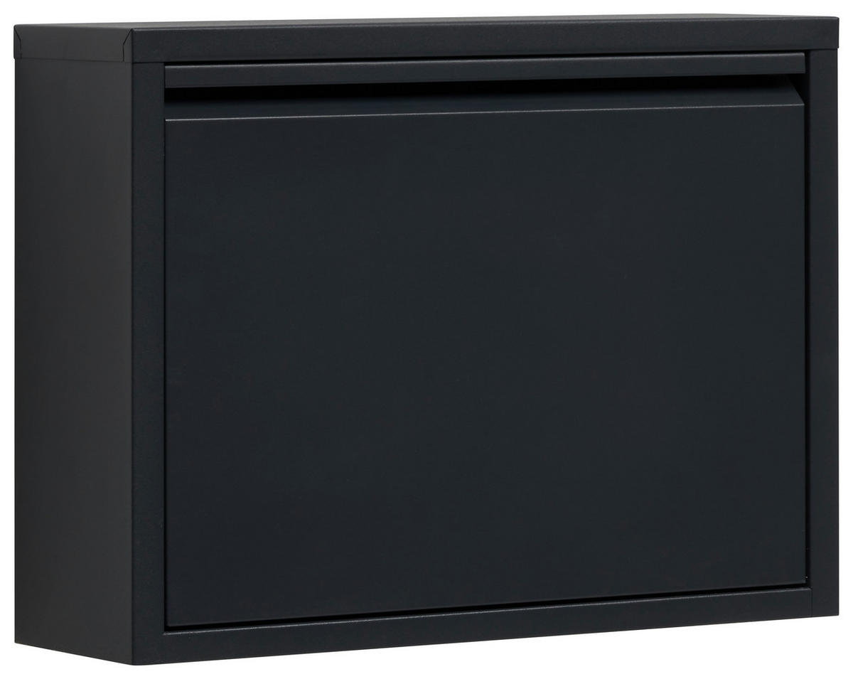 SCHUHKIPPER  in 50/37/15 cm  - Anthrazit, Basics, Metall (50/37/15cm) - Carryhome