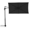 AMPELSCHIRM ca. 240x135 cm  - Anthrazit/Schwarz, Basics, Textil/Metall (240/135cm) - Doppler
