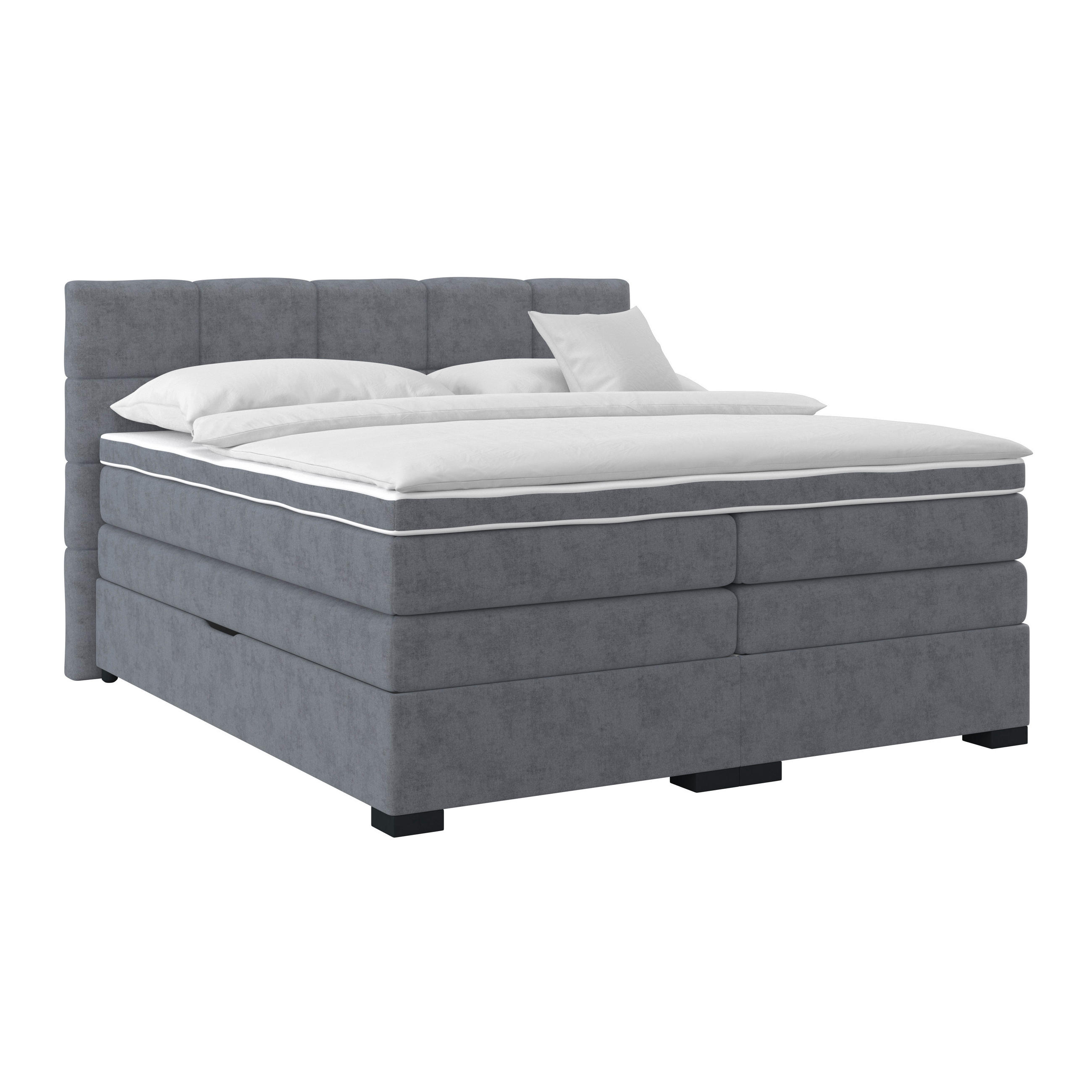 Boxspringbett mit Topper 160x200 April