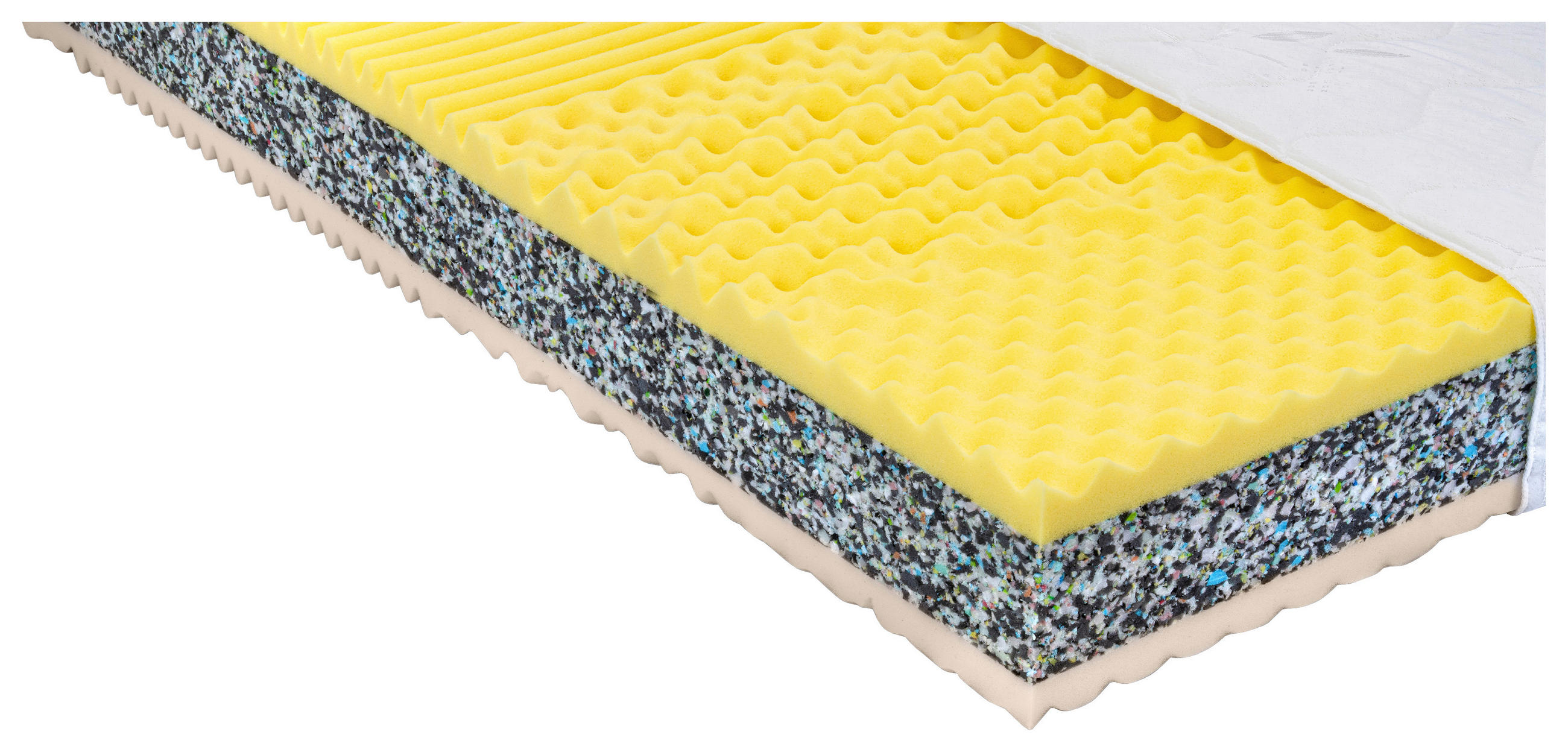 MATRACE, 90/200 cm - bílá, Basics, textil (90/200cm) - Sleeptex