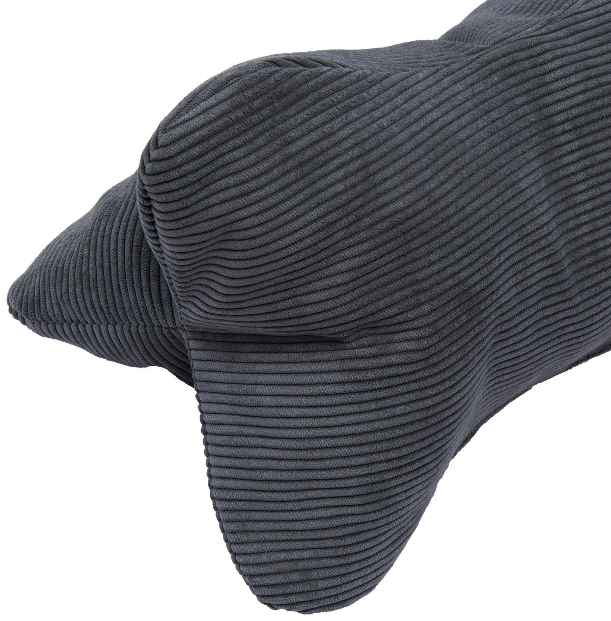 ZIERKISSEN    - Anthrazit, Basics, Textil (24/24/40cm) - Novel