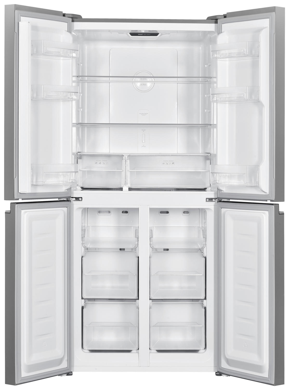 SIDE-BY-SIDE 79/18/70 cm FDR5100  - Silberfarben, Basics, Metall (79/18/70cm) - Beko