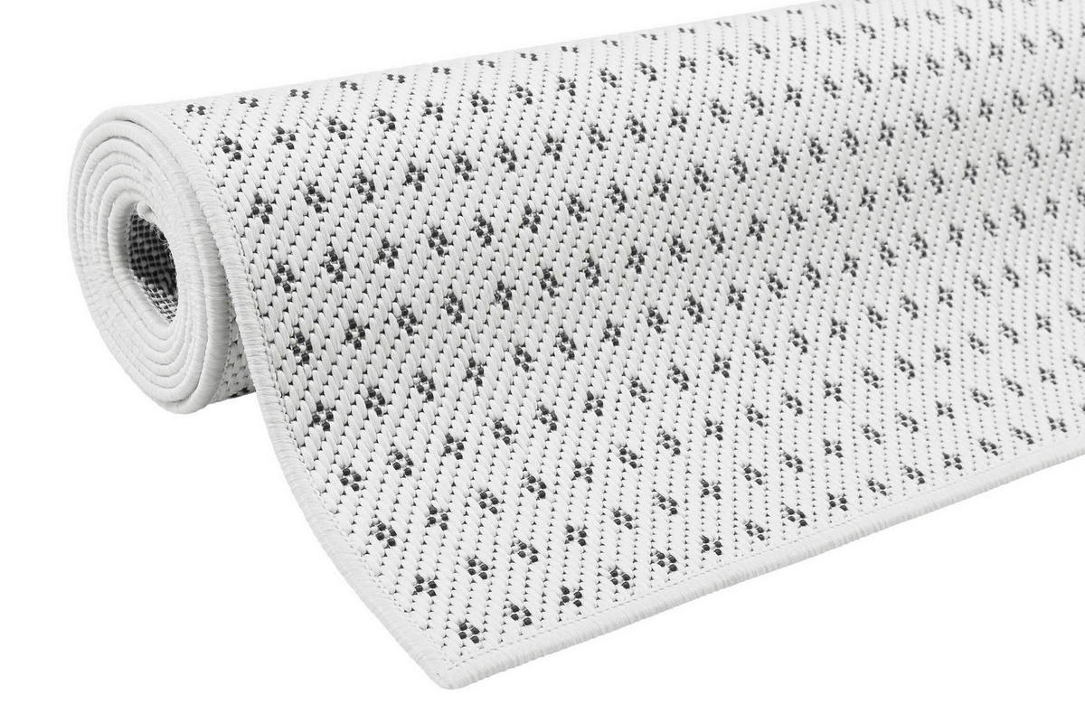 OUTDOORTEPPICH 160/225 cm Monroe Weiß  - Weiß, KONVENTIONELL, Textil (160/225cm) - Esprit