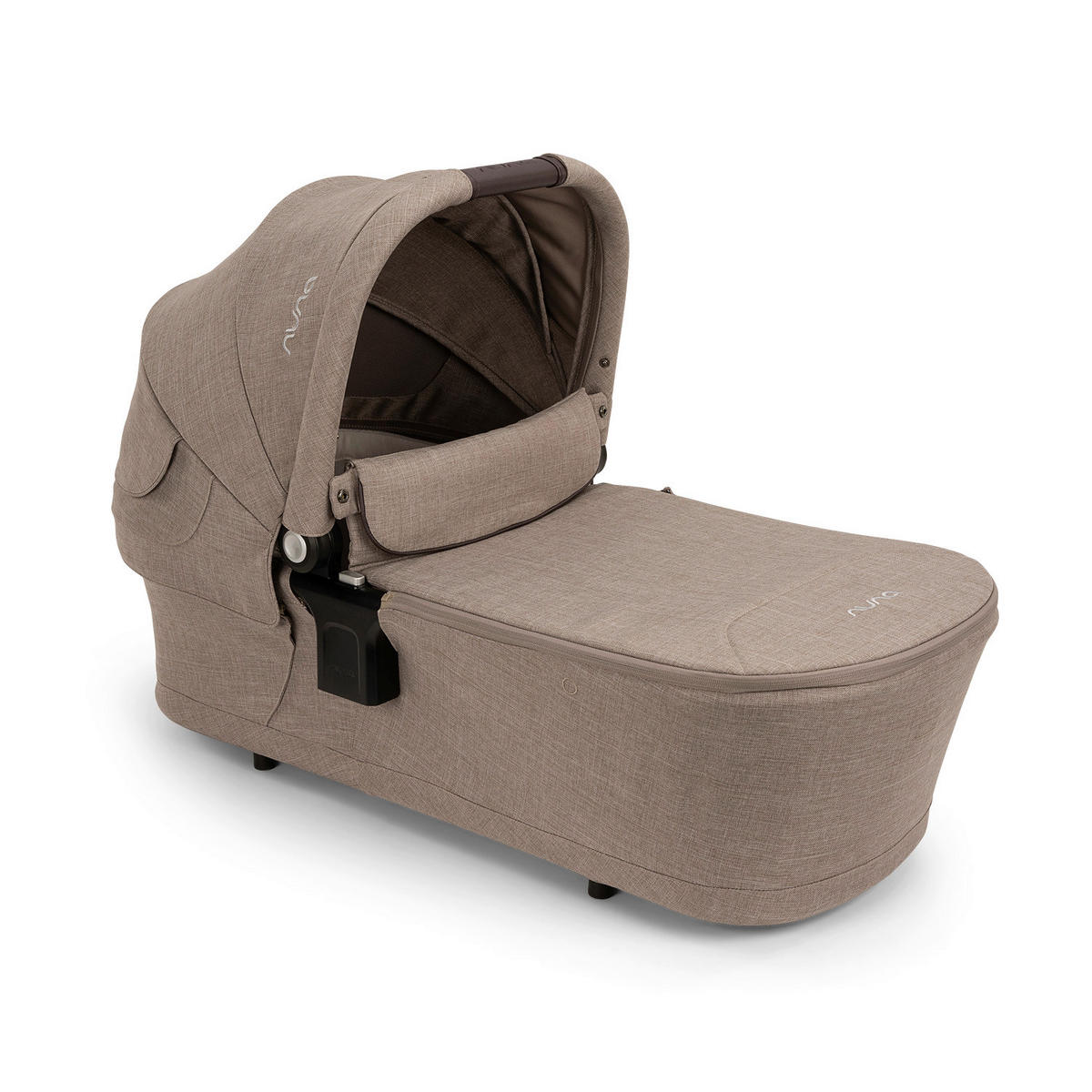 KINDERWAGENSET  TRIV lx Cedar  Cedar  - Sandfarben/Schwarz, Basics, Kunststoff/Metall (96/58/109cm) - Nuna
