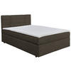 BOXBETT 140/200 cm  in Dunkelbraun  - Dunkelbraun/Schwarz, KONVENTIONELL, Holz/Kunststoff (140/200cm) - Boxxx