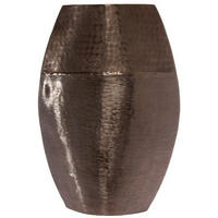 VASE VALENTE 38 cm  - Bronzefarben, Basics, Metall (26/38/9cm)