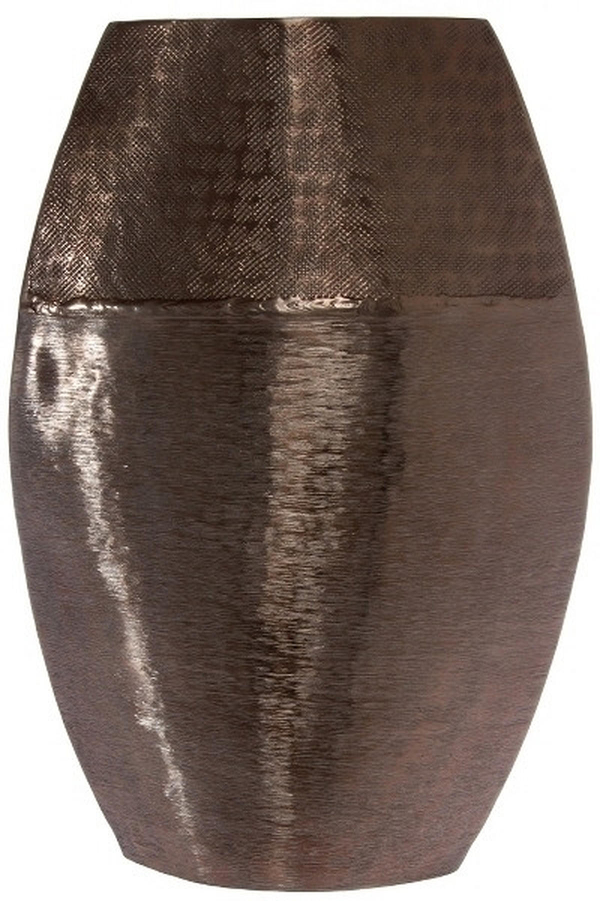 VASE VALENTE 38 cm  - Bronzefarben, Basics, Metall (26/38/9cm)