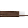 WANDBOARD Weiß, Eichefarben  - Eichefarben/Weiß, Design, Holzwerkstoff (120/25/23cm) - Carryhome