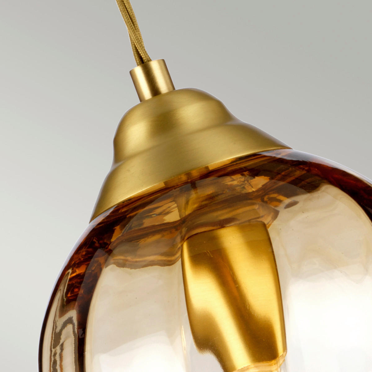 HÄNGELEUCHTE 17.5/33.7 cm    - Konventionell, Glas/Metall (17.5/33.7cm) - Elstead Lighting