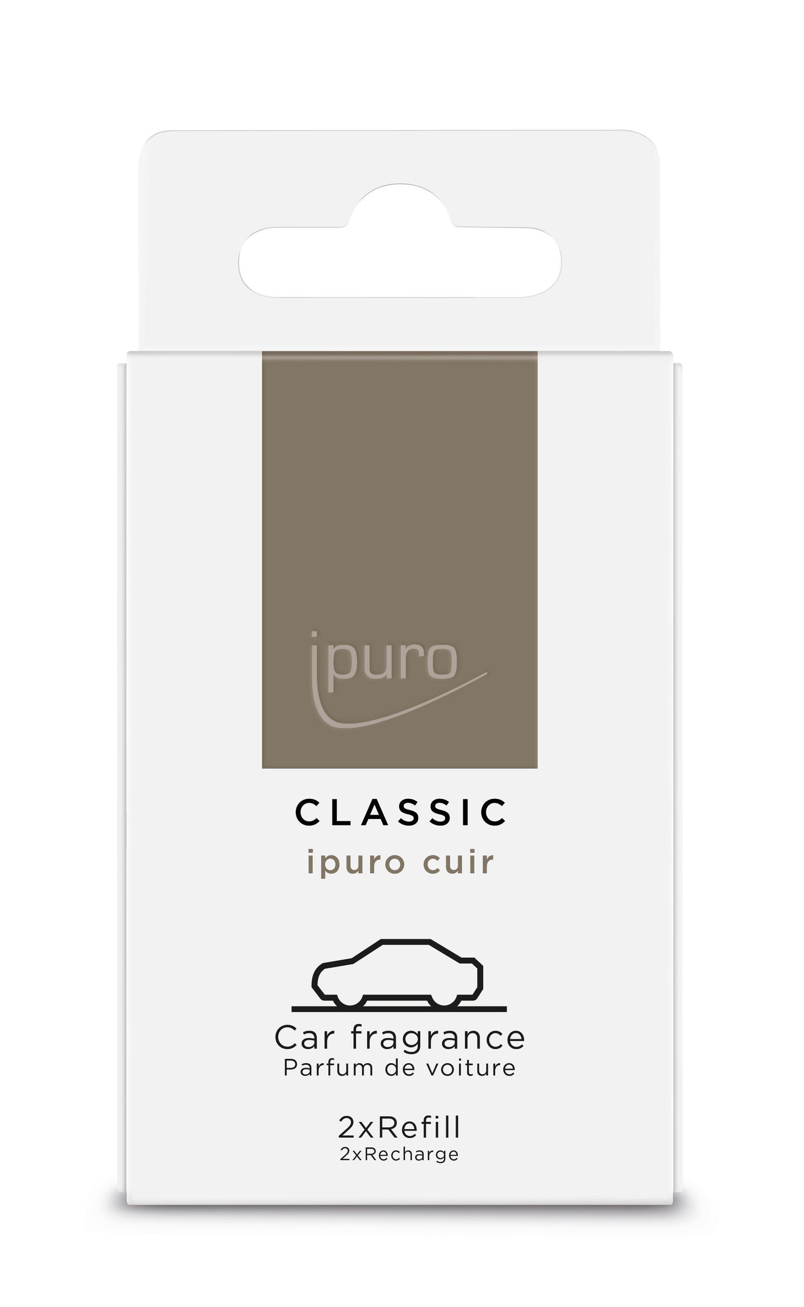 POLNILO ZA OSVEŽILEC ZRAKA Classic  - temno rjava, Basics (3/6/12cm) - Ipuro