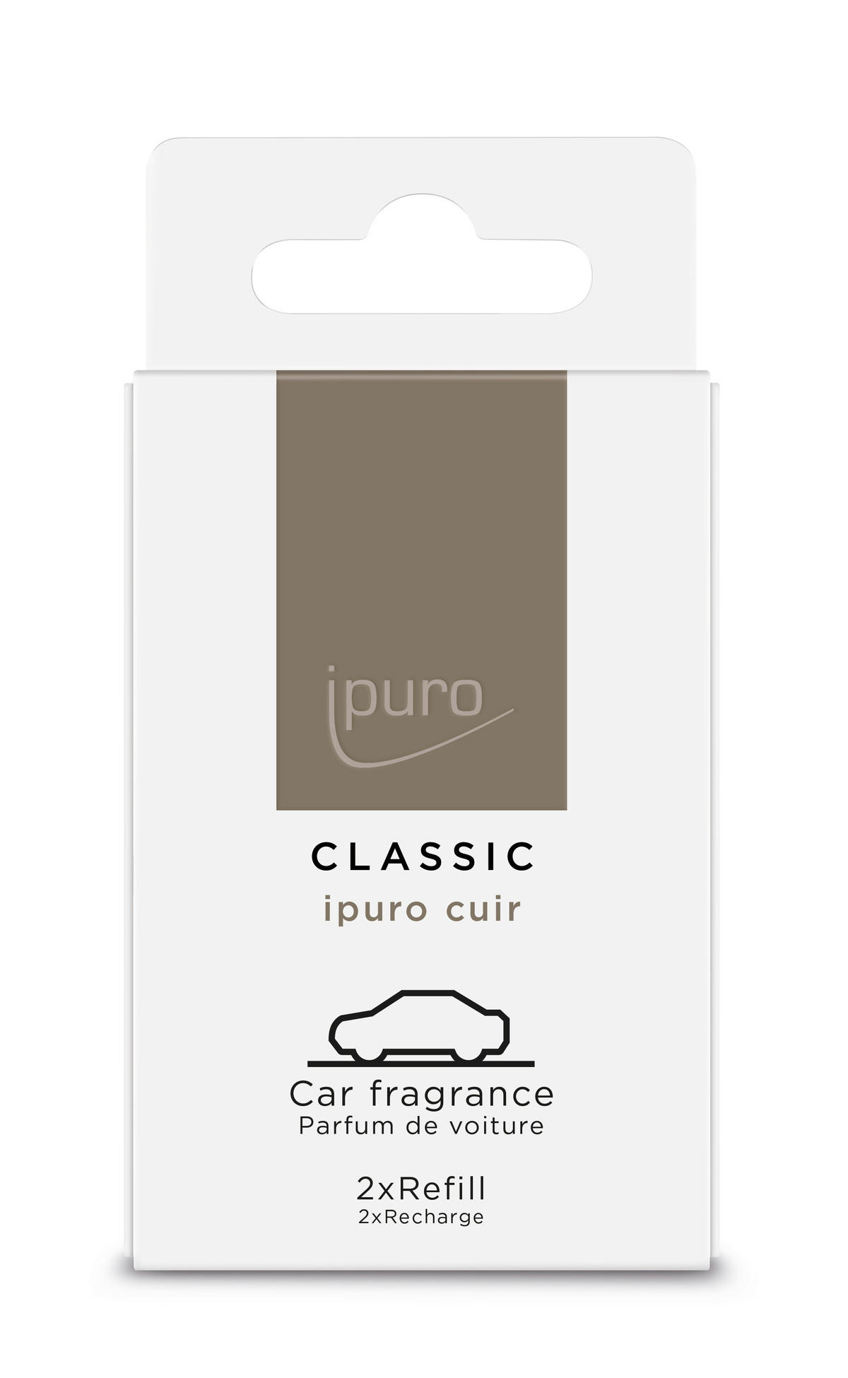 POLNILO ZA OSVEŽILEC ZRAKA Classic  - temno rjava, Basics (3/6/12cm) - Ipuro