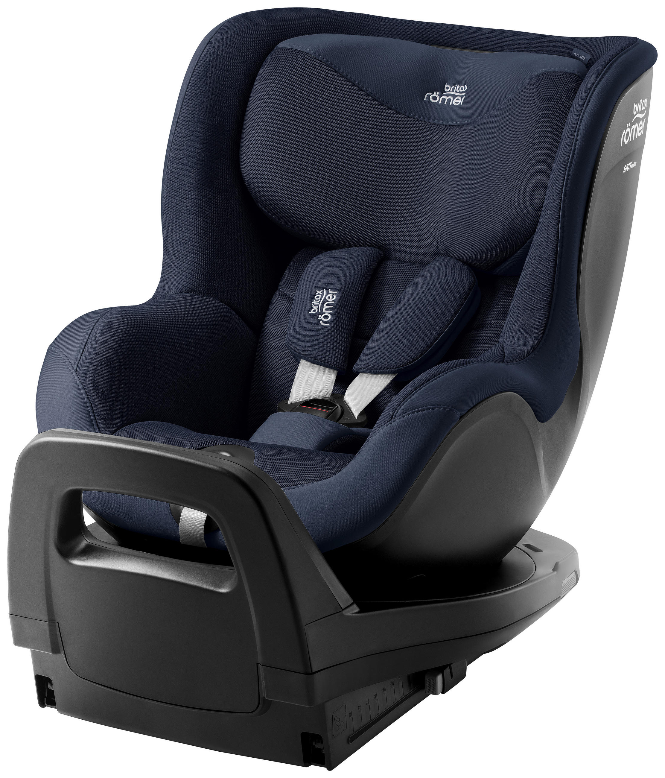 REBOARDER-KINDERSITZ DUALFIX PRO M STYLE - Blau/Dunkelblau, Basics, Kunststoff/Textil (44/48/74cm) - Britax Römer