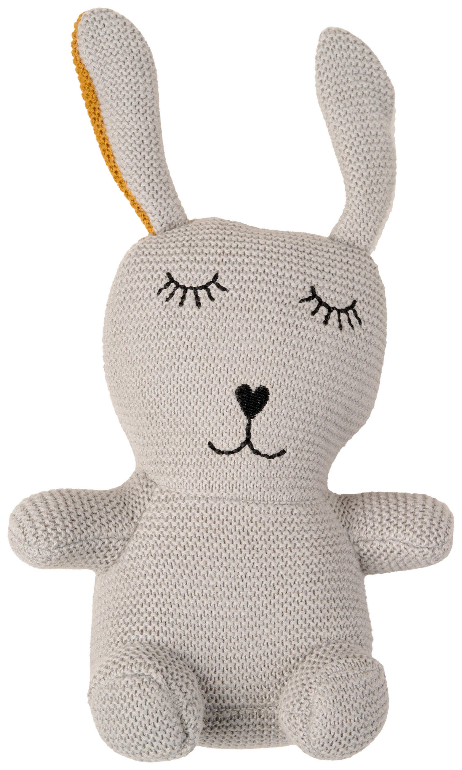 PLYŠÁK - šedá, Basics, textil (14/22cm) - Avelia
