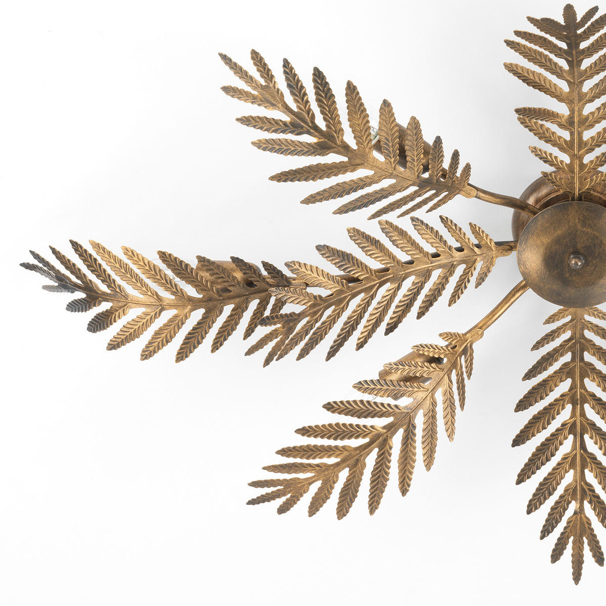 DECKENLEUCHTE    100/60/25 cm  - Cognac, KONVENTIONELL, Metall (100/60/25cm)