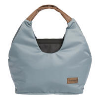 WICKELTASCHE N° 5 Petrol/Tabak  - Petrol/Braun, Basics, Textil (50/46/17cm) - Gesslein