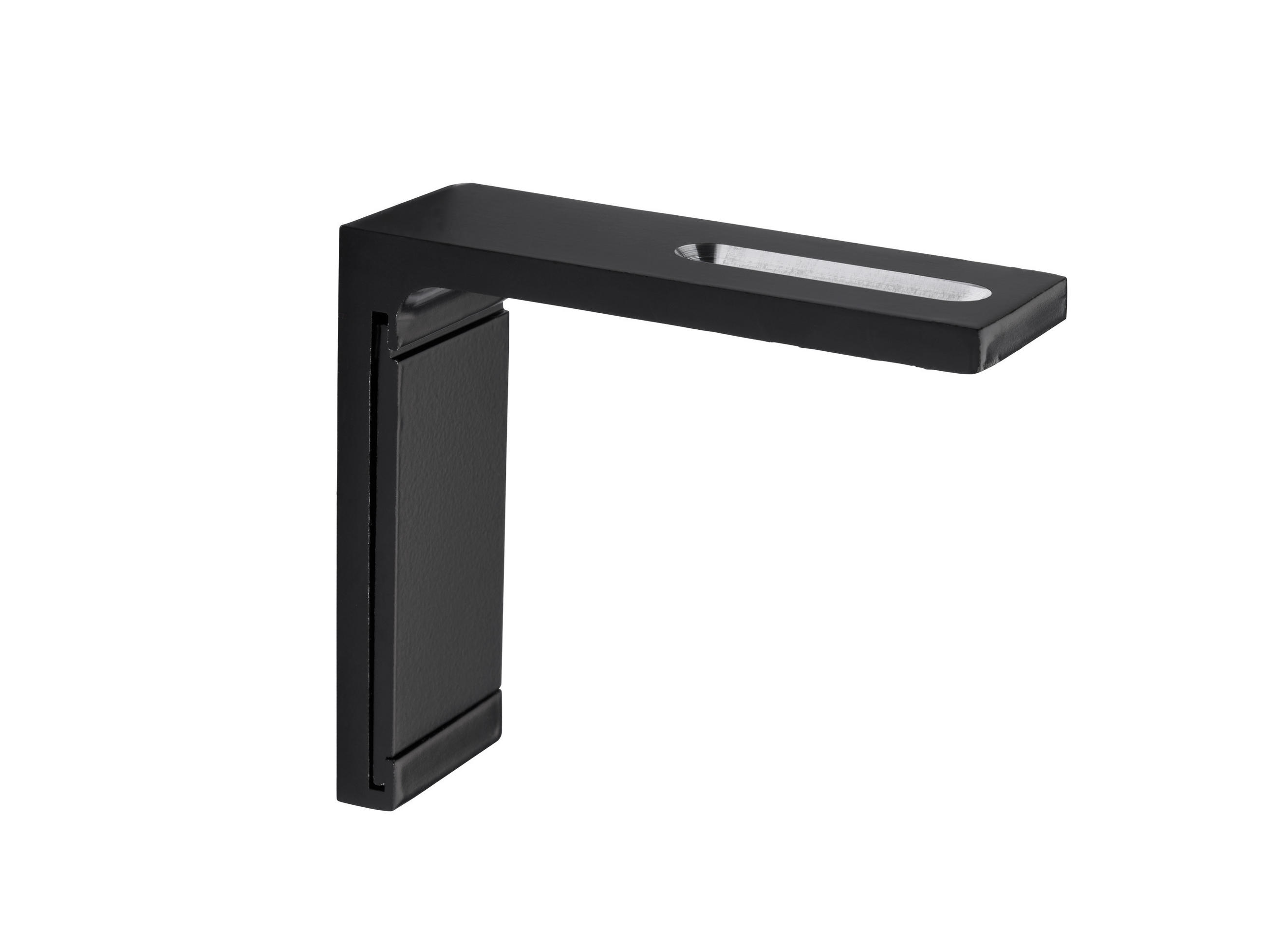 CONSOLE BARĂ  - negru, Basics, metal (6,5/2/2cm) - Homeware
