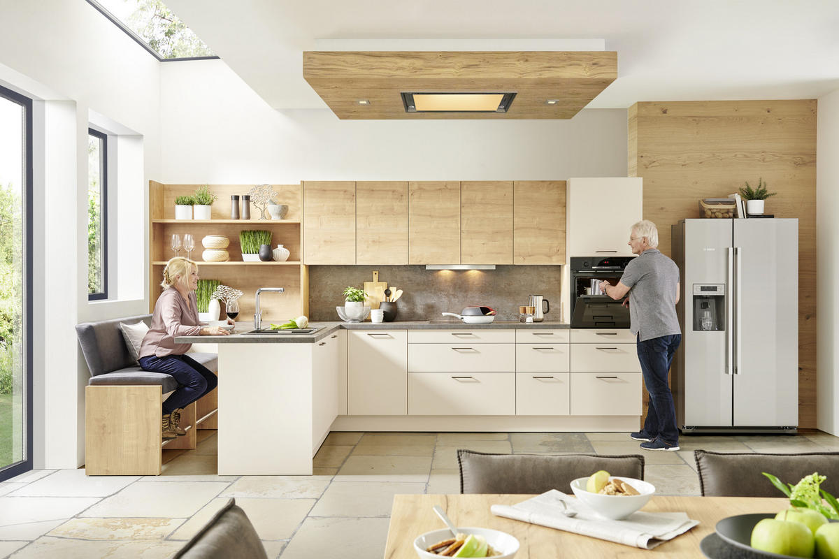 EINBAUKÜCHE   - Design, Holzwerkstoff - EWE