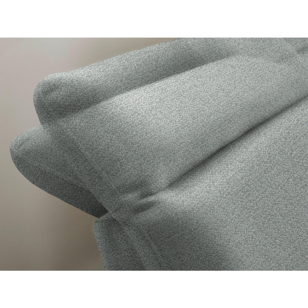 Thumbnail - Stylife Ecksofa, Hellgrau, Textil, 4-Sitzer, Ottomane rechts, L-Form, 288x179-202 cm, Stoffauswahl, seitenverkehrt erhäl...