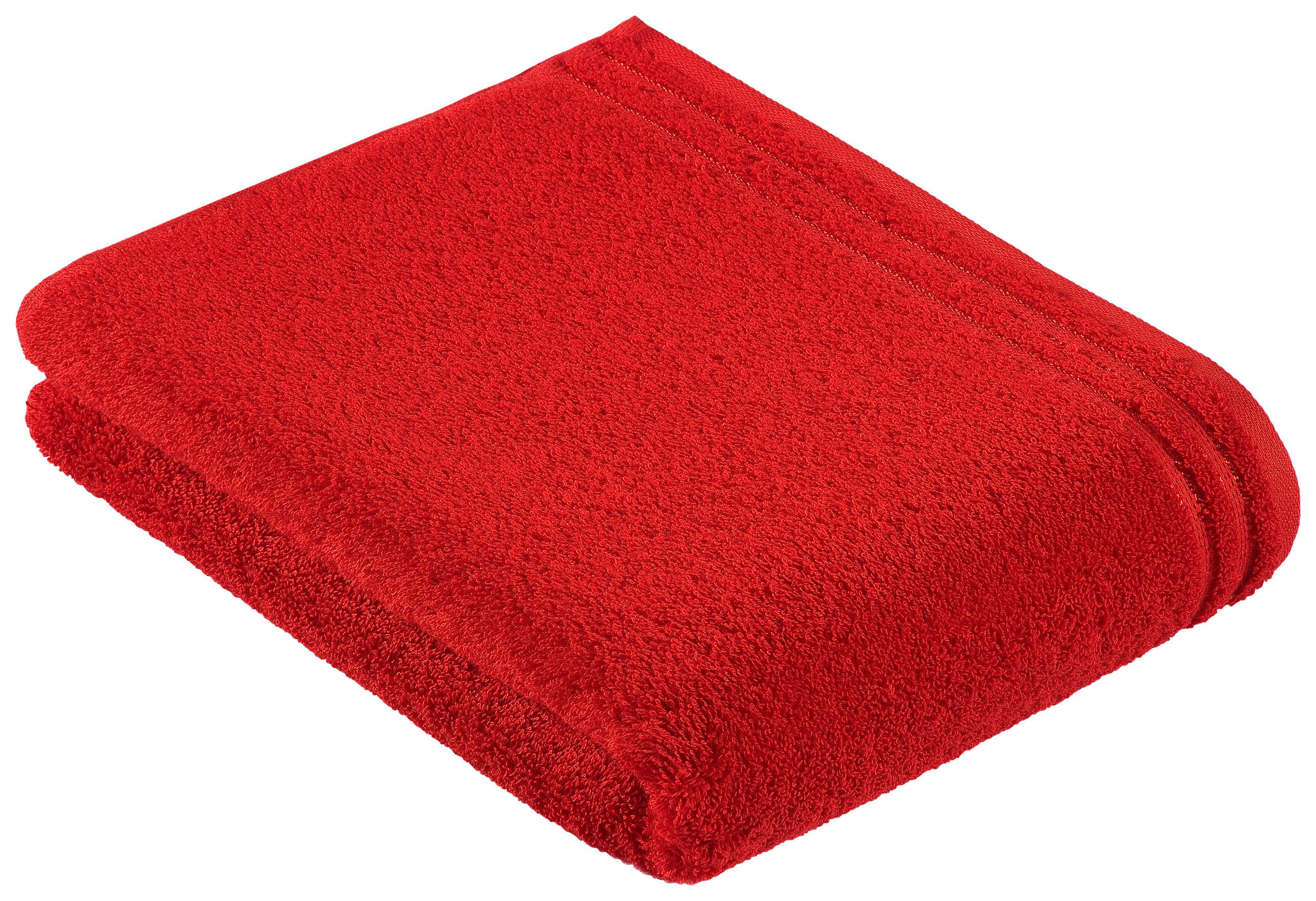 DUSCHTUCH Calypso Feeling 67/140 cm - Dunkelrot, Basics, Textil (67/140cm) - Vossen
