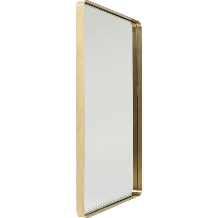 WANDSPIEGEL 80/120/5 cm    in rechteckig  - Messingfarben, LIFESTYLE, Glas/Metall (80/120/5cm) - Kare-Design