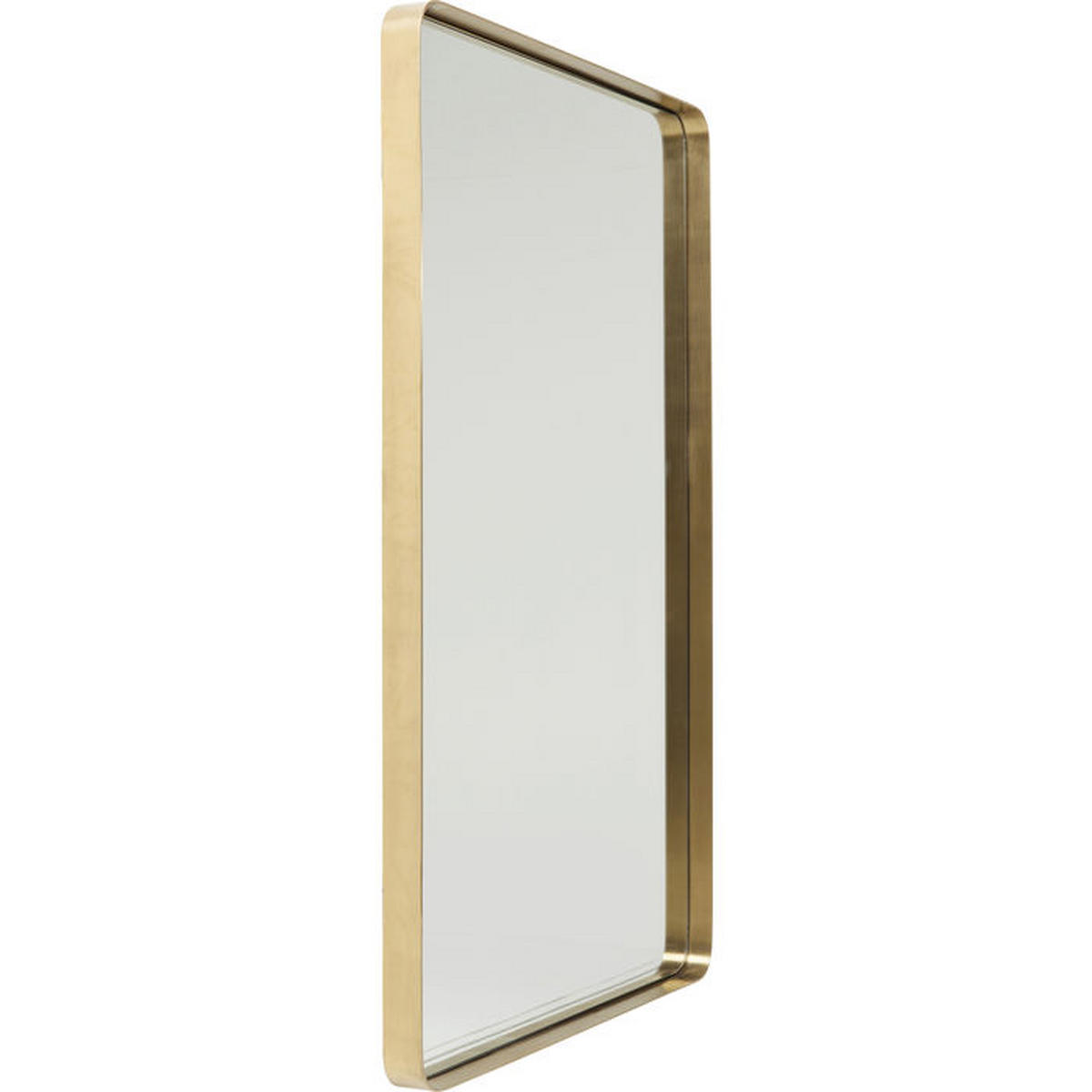 WANDSPIEGEL 80/120/5 cm    in rechteckig  - Messingfarben, LIFESTYLE, Glas/Metall (80/120/5cm) - Kare-Design