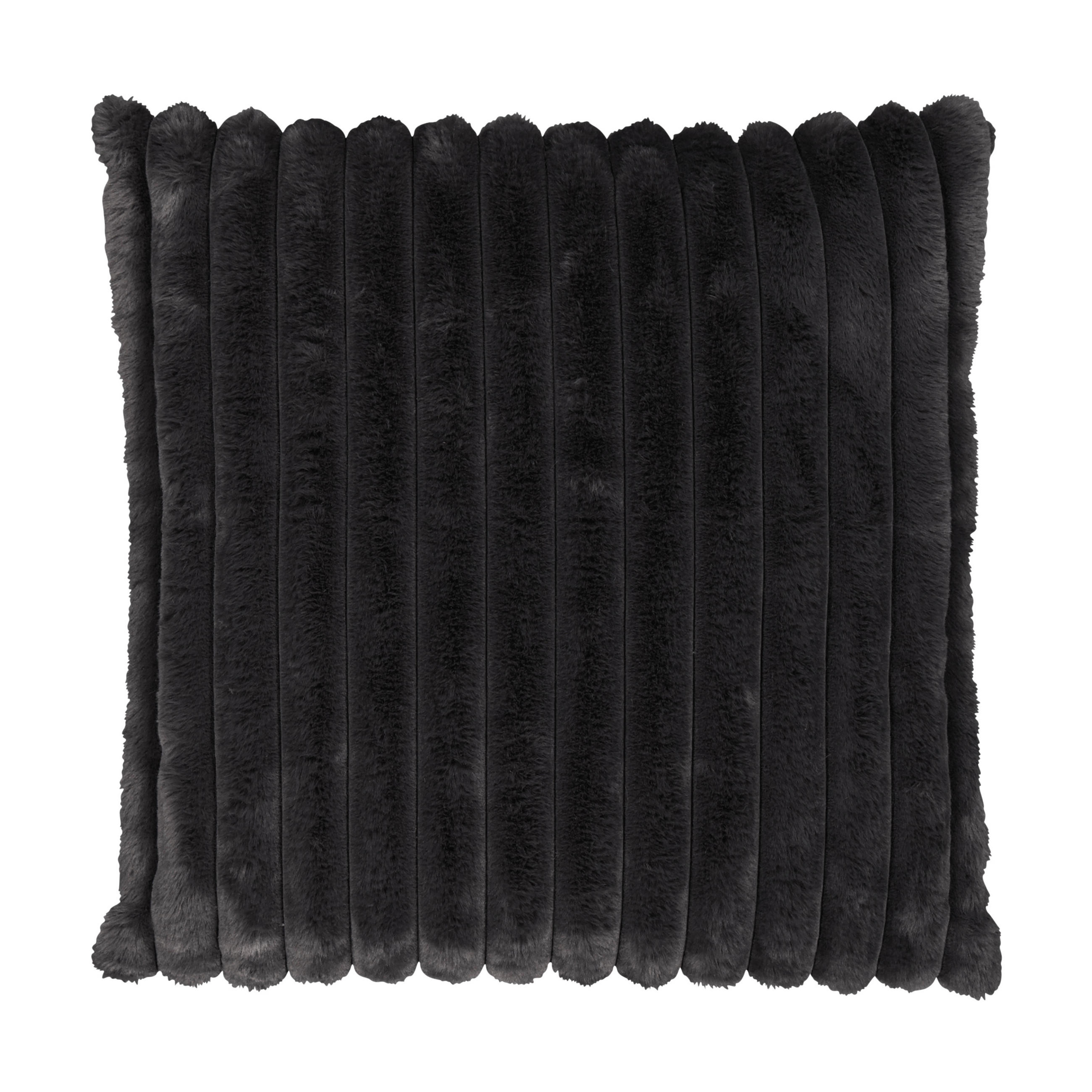 PÄLSKUDDE   45/8/45 cm  - antracit, Basics, textil (45/8/45cm)