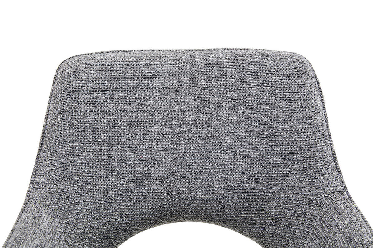STOLICA S NASLONOM ZA RUKE  siva, boje hrasta  drvo, metal, tekstil      - siva/boje hrasta, Moderno, drvo/metal (60/89/65,5cm) - Livetastic