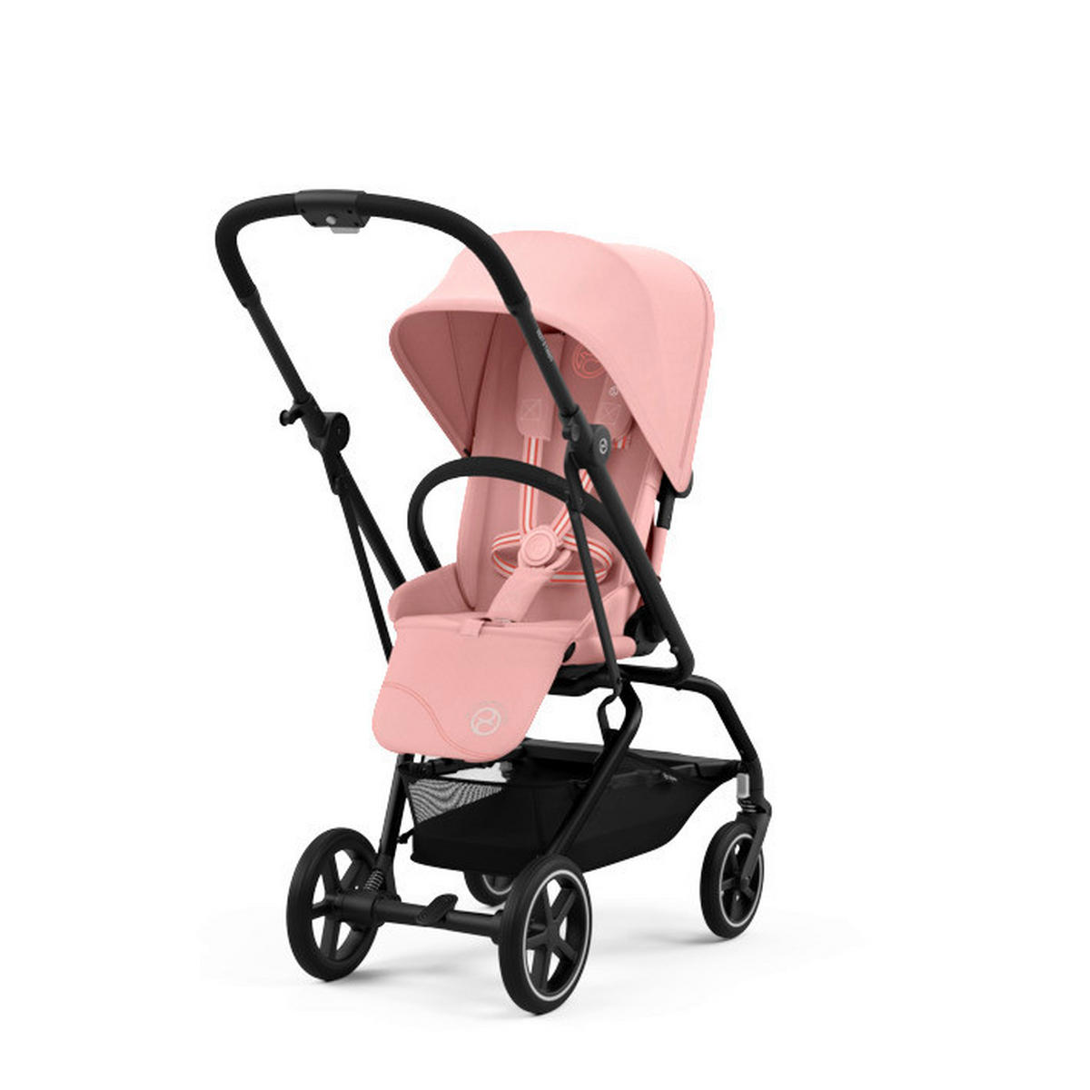 KIŠOBRAN KOLICA  Eezy S Twist+2  - ružičasta/crna, Basics, tekstil/plastika (80.5/45/105cm) - cybex GOLD