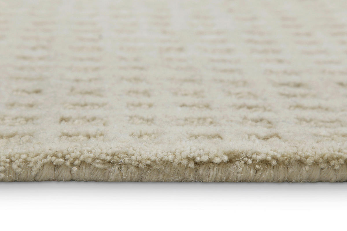 TUFTTEPPICH 200 cm Hamptons THIRTY Creme, Weiß  - Creme/Weiß, KONVENTIONELL, Textil (200cm) - WECON HOME