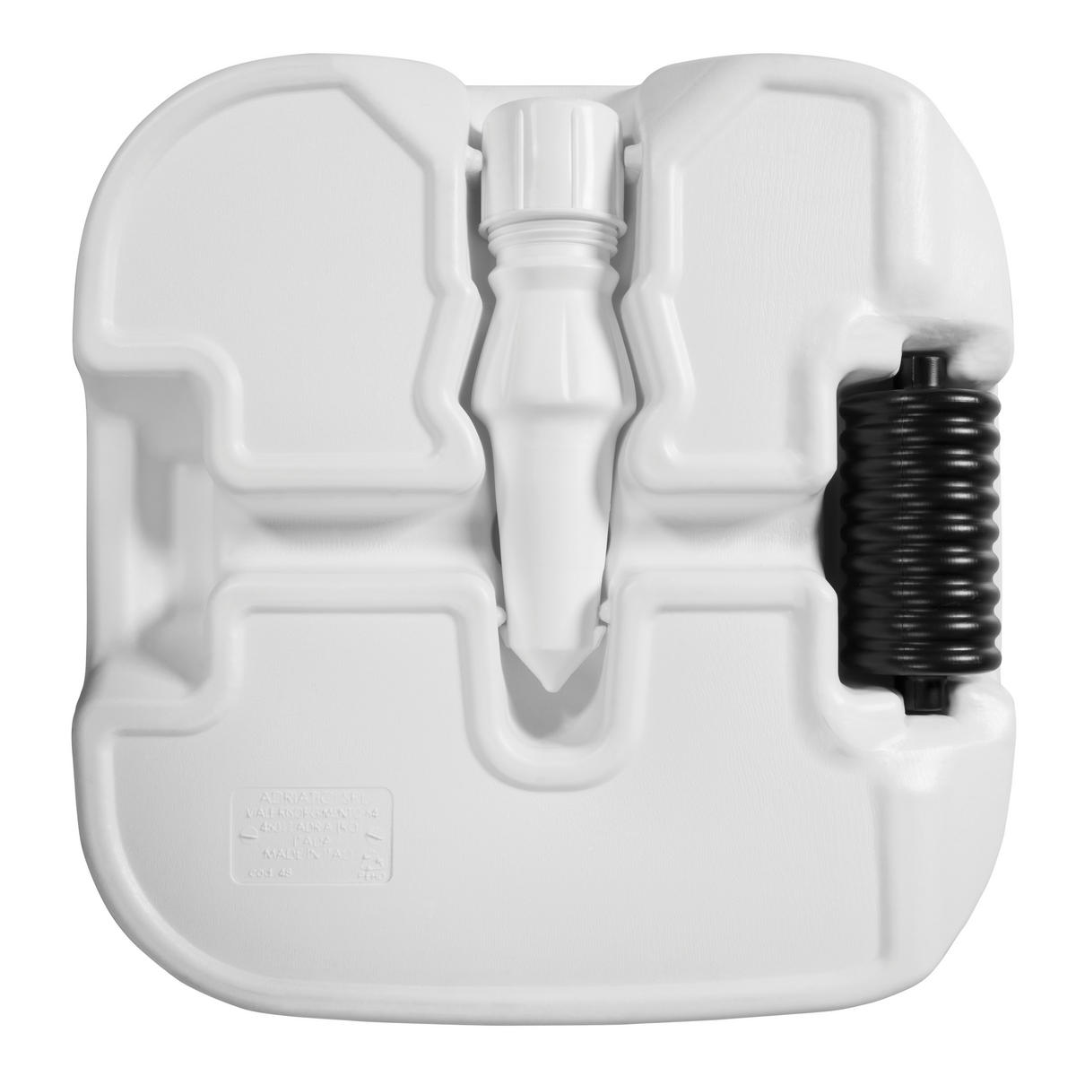 SONNENSCHIRMSTÄNDER Weiß  - Weiß, Basics, Kunststoff (56/23/56cm) - Doppler