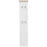 PANOU CUIER 41/195/9 cm  - alb/culoare lemn stejar, Romantik / Landhaus, material pe bază de lemn (41/195/9cm) - Landscape