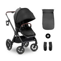 BUGGY Comfort N Care  - Anthrazit/Schwarz, Basics, Kunststoff/Textil (60/107/87,5cm) - Hauck
