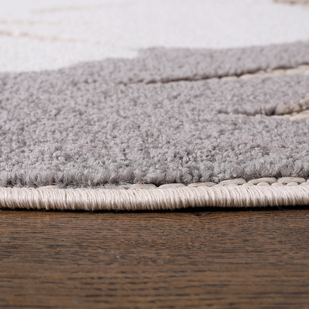 TEPIH ZA UNUTAR./VANJ. UPORAB  120 cm  smeđa, bež  Floral  - bež/smeđa, Lifestyle, tekstil/plastika (120cm)