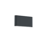 LED VÄGGLAMPA THAMES II 17,5/9/2,5 cm   - antracit, Design, metall (17,5/9/2,5cm) - Trio Leuchten