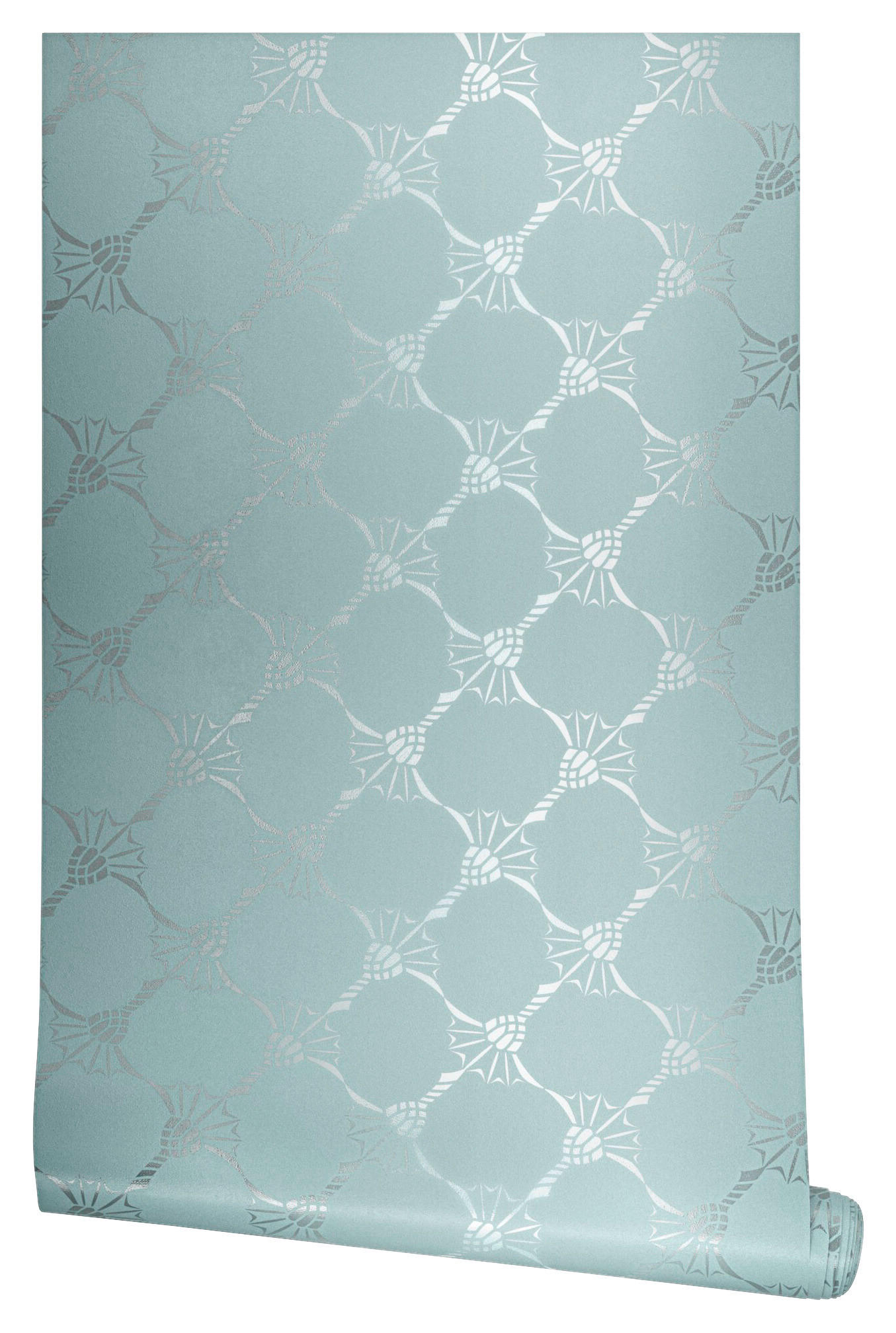 VLIESTAPETE 10.05 m J! CORNFLOWER  - Pastellblau, Design, Textil (53/1005cm) - Joop!