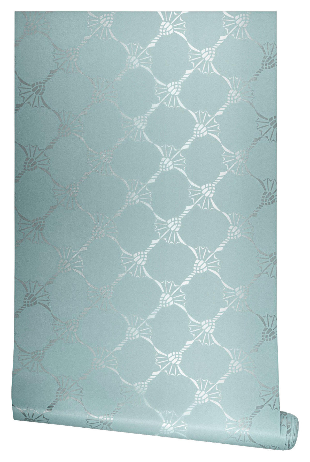VLIESTAPETE 10.05 m J! CORNFLOWER  - Pastellblau, Design, Textil (53/1005cm) - Joop!