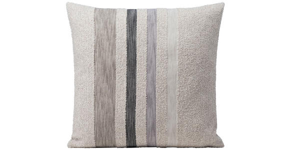 ZIERKISSEN  50/50 cm   - Anthrazit, Basics, Textil (50/50cm) - Novel