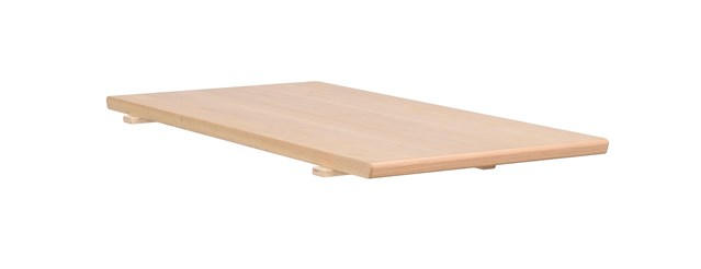 ILÄGGSSKIVA i trä 45/90/2,5 cm - vit/ekfärgad, Design, trä (45/90/2,5cm) - Rowico