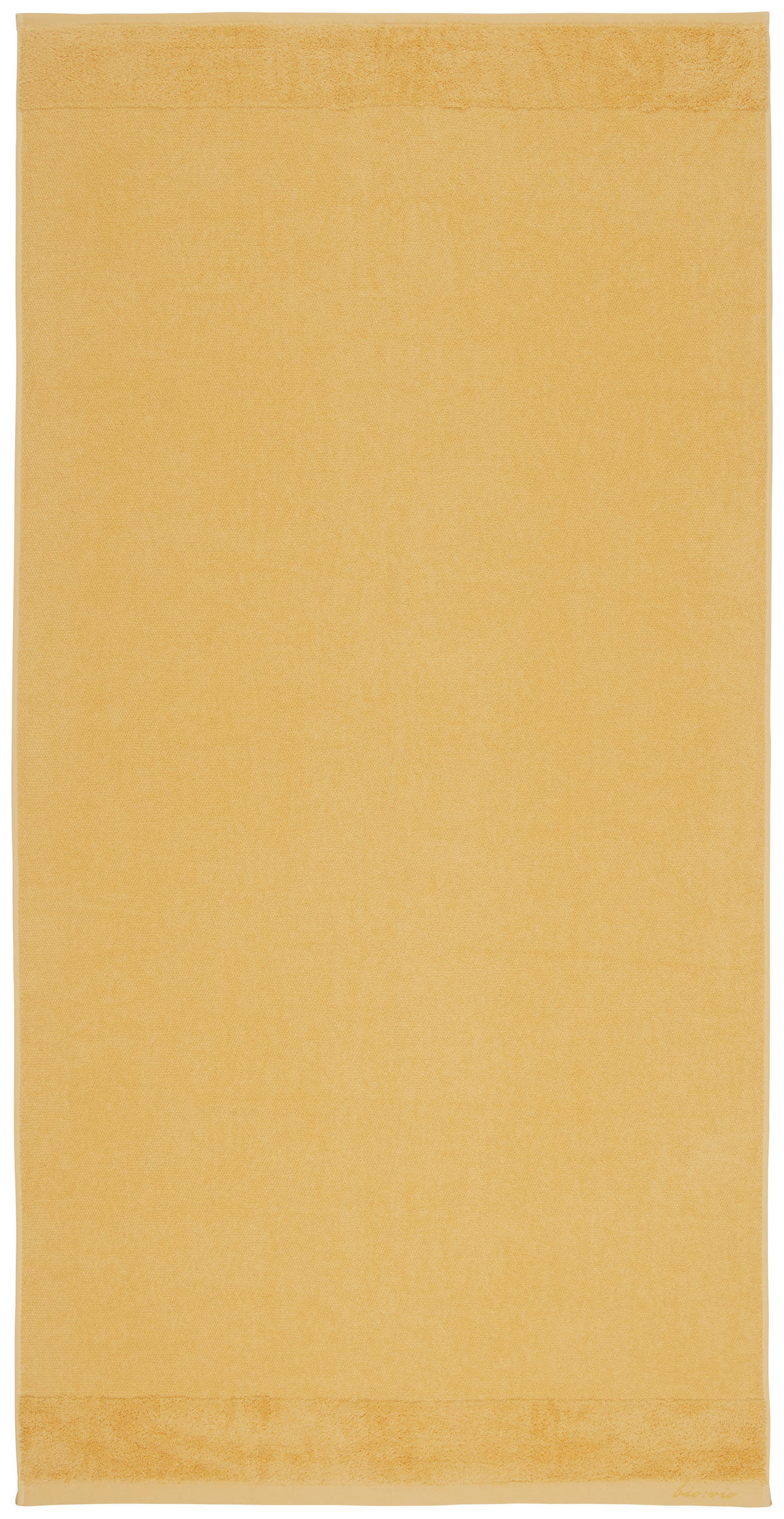 BADETUCH Gelb 90/180 cm  - Gelb, Natur, Textil (90/180cm) - Bio:Vio