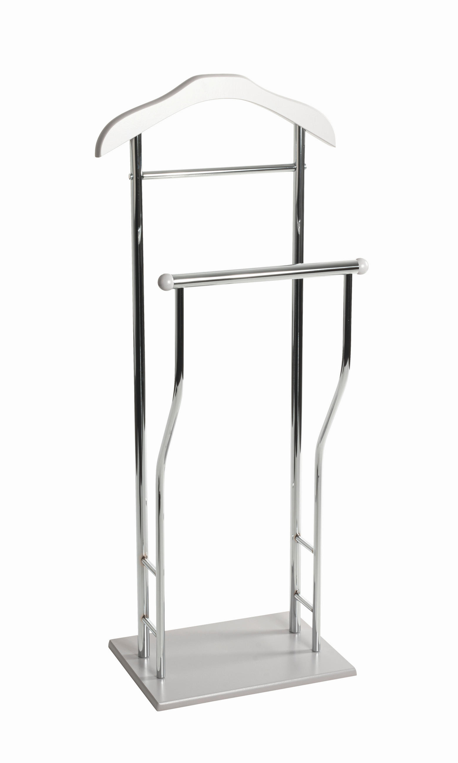 HERRENDIENER in Chromfarben, Kaschmir 45/110/30 cm   - Chromfarben/Kaschmir, Basics, Holzwerkstoff/Metall (45/110/30cm)